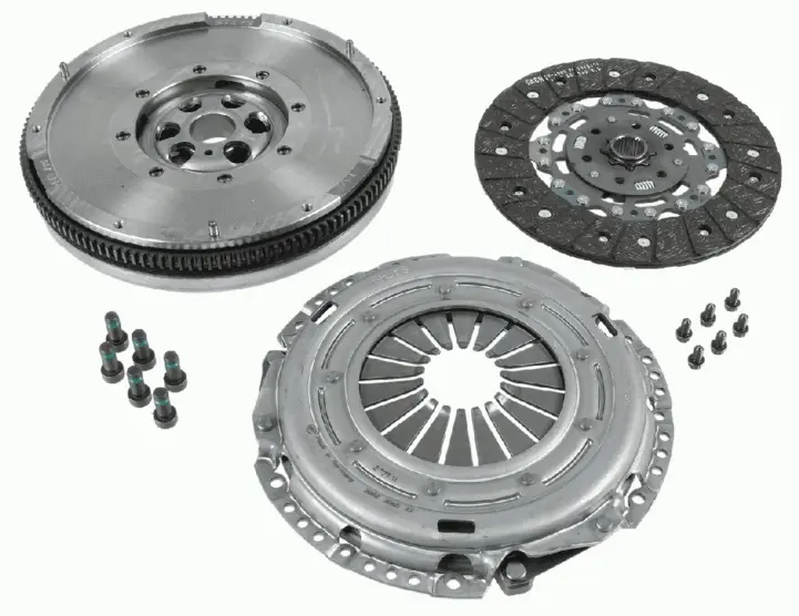 Kit de embrague Volkswagen Golf IV 1.9 TDI placa, disco y volante bimasa — SACHS