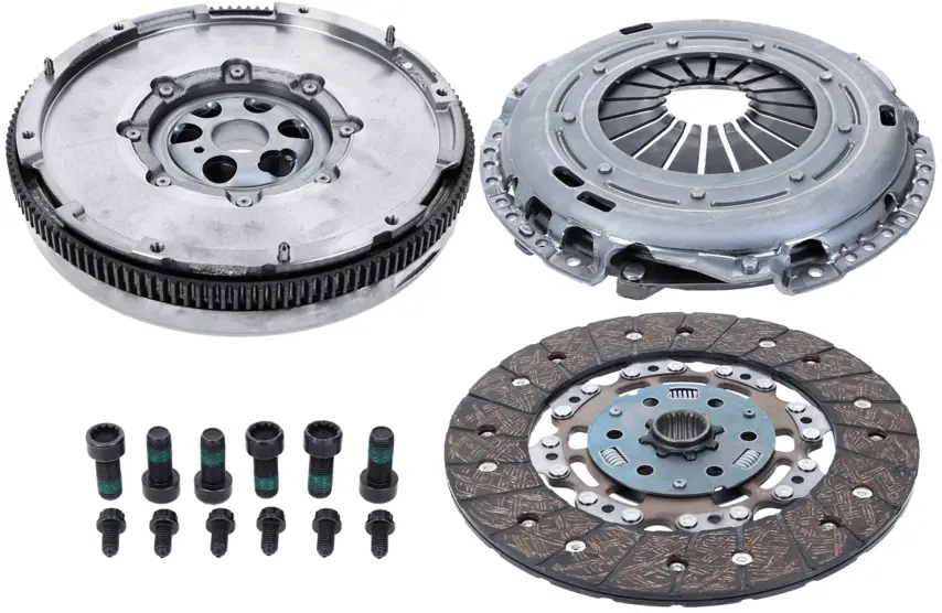Kit de embrague Volkswagen y Audi Vento placa, disco y volante bimasa — SACHS