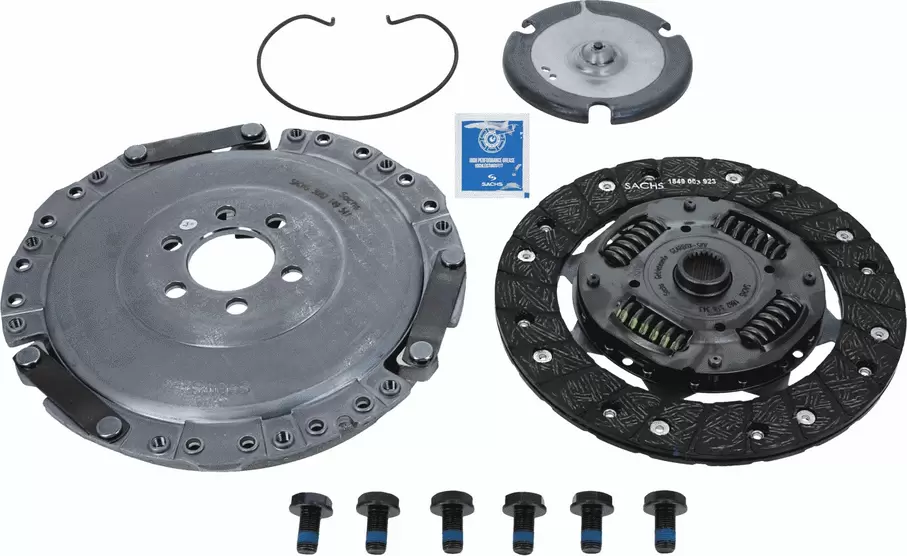 Kit de embrague Volkswagen Golf 210 mm 24 estrías — SACHS