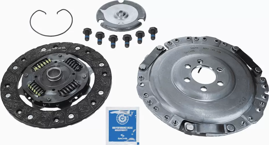 Kit de embrague Volkswagen Golf 1.9 TD 210 mm 28 estrías — SACHS