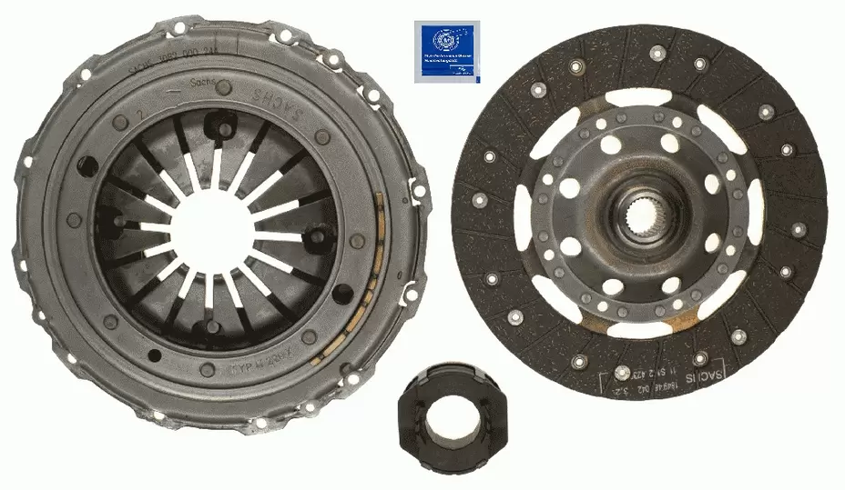 Kit de embrague Volkswagen y Seat Golf 1.9 TD y 1.9 TDI BORA 1.9TDI — SACHS