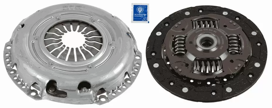 Kit de embrague Ford Fiesta V 1.4 TDCI 220 mm 17 estrías cód. 3000951584SAC — SACHS