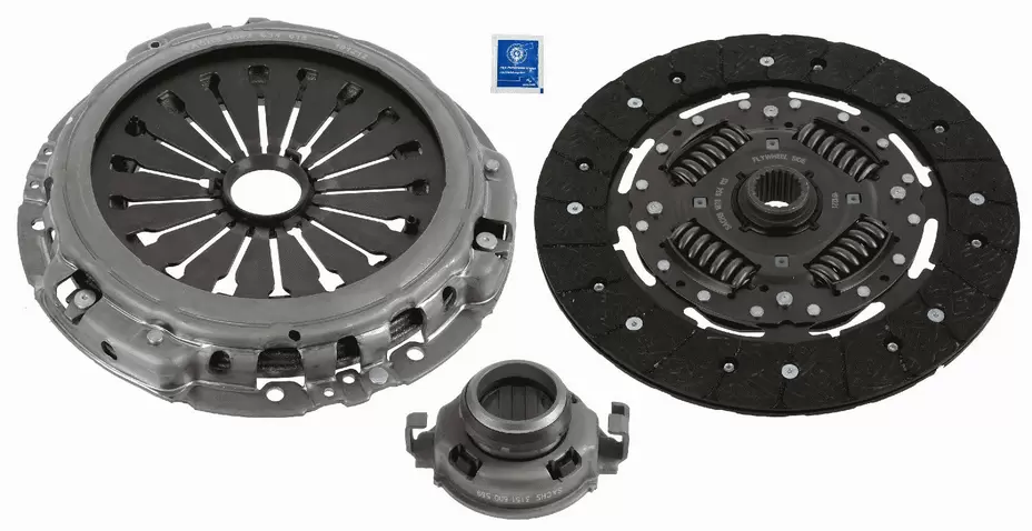 Kit de embrague Fiat Ducato 2.3 235 mm 21 estrías — SACHS