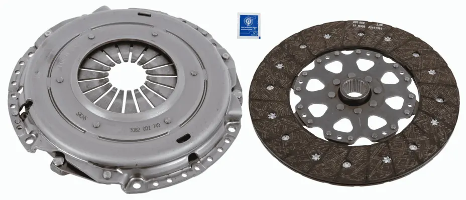 Kit de embrague Mercedes-Benz Sprinter 18 260 mm 26 estrías — SACHS